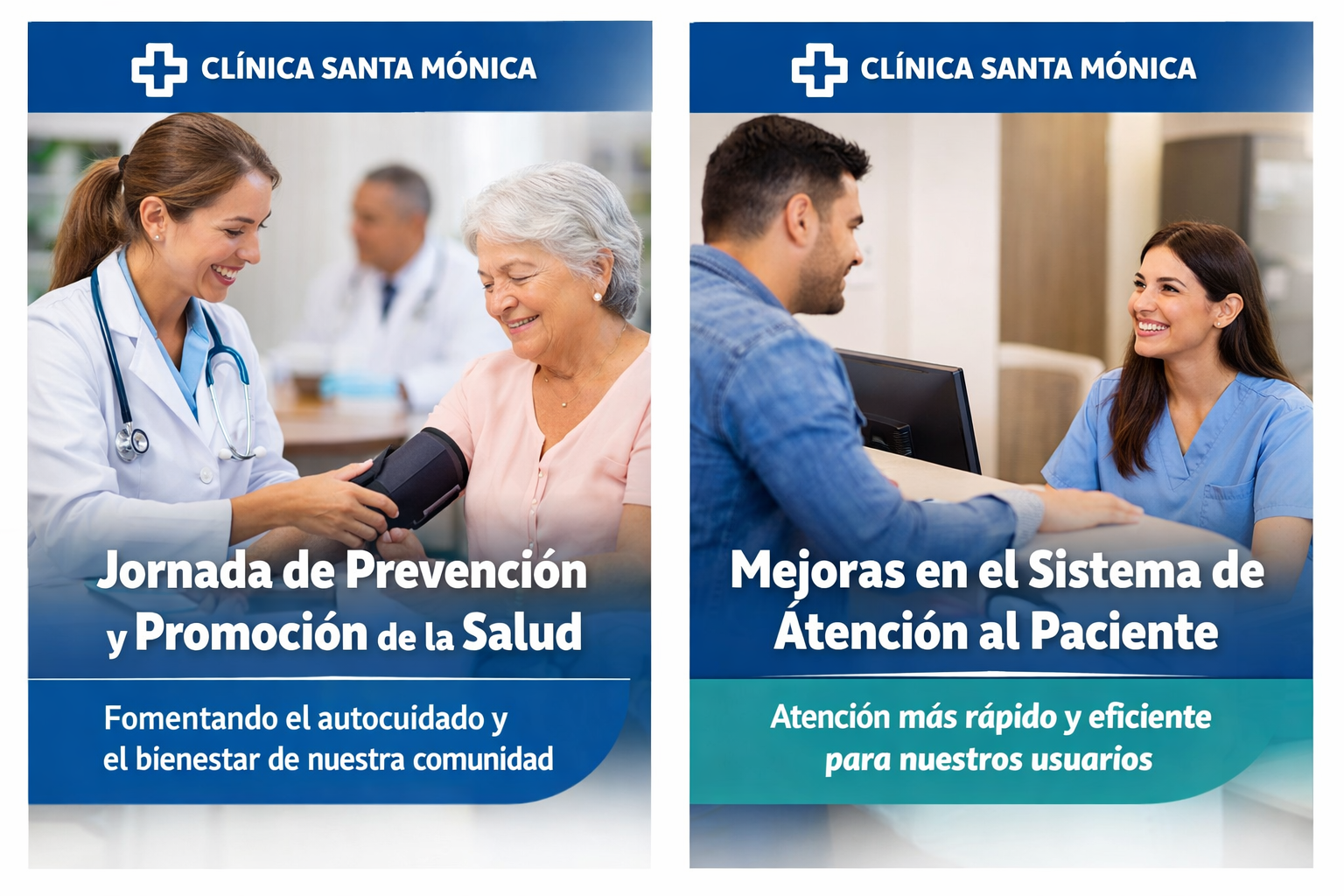 Jornada de prevención y promoción de la salud en la Clínica Santa Mónica